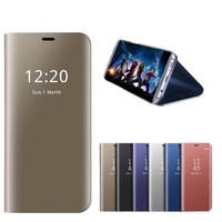 Pour iphone 17 Pro Max Clear View Hard Shell Mirror Case pour iphone 11Pro Cover Stand Holder Cover Phone Cases Iphone11