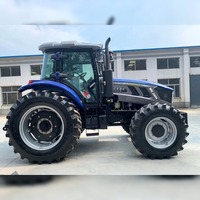 Tractor Agrícola Grande Azul Weifang de 240 HP, Tractores Agrícolas Lovol de 240 HP, Tractor de Granja Nuevo, 20 Años de Experiencia en Fabricación
