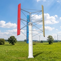 Éolienne verticale de type H de haute qualité FX H-5kw 5KW, générateur éolien avec sortie 220V/380V