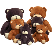 Ours en peluche miniature doux et mignon personnalisé en usine, adorable jouet en peluche, petit jouet ours en peluche