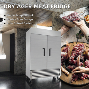 Refrigerador Eléctrico Doméstico y Comercial para Secar y Curar Carne, con Doble Puerta y Descongelación Automática - Product Image 2