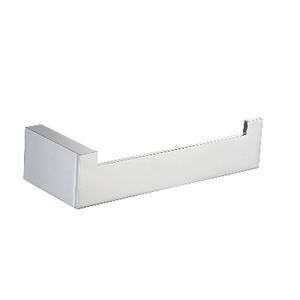 Porte-rouleau de papier ouvert Maela Line en laiton chromé 11,5 cm, fixation murale, pour salle de bain - Product Image 1