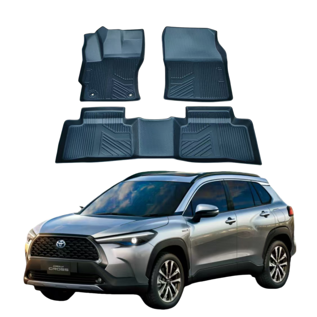 Tapis de sol Toyota Corolla XII (E210) 3D caoutchouc avec rebords