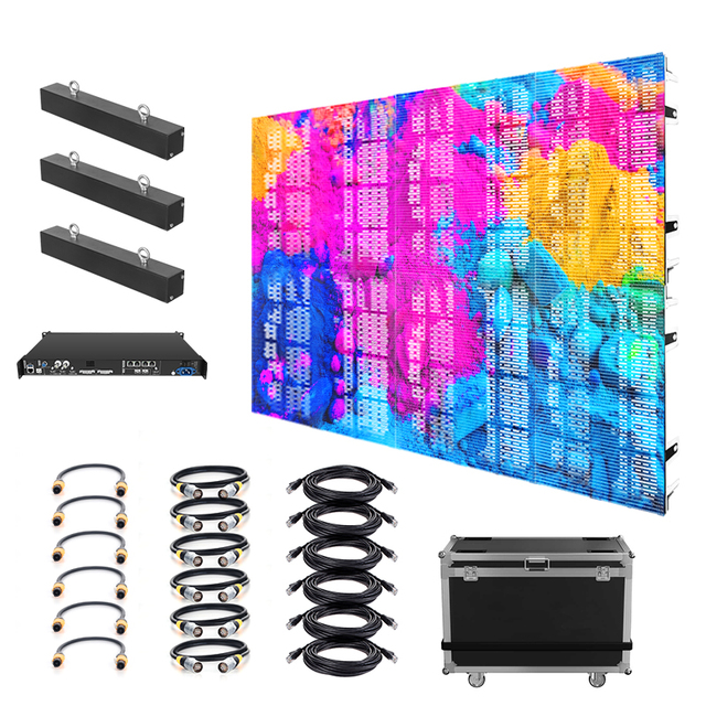 Pantalla Led Film Self-adhesive Display Reefilm Flexible Soft Led Transparent Screen