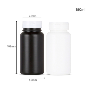 150ml 250ml Customized Capsule <b>Bottle</b> Pharmaceutical Packaging HDPE Plastic For Health Products With Tear Pulling Screw Cap - Product Image 6