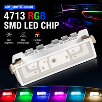 Automotive-Grade 4713 RGB SMD LED-Chip mit Hoher Helligkeit, 120° Weitem Betrachtungswinkel, R/G/B Wellenlänge und R/G/B Vorwärtsspannung