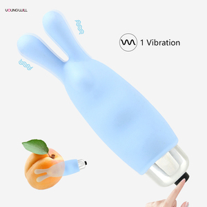 <span class=keywords><strong>USB</strong></span> caricabatterie Mini coniglio vibratore G-Spot giocattoli sessuali clitoride Vagina stimolatore marito e moglie giocattolo - Product Image 4
