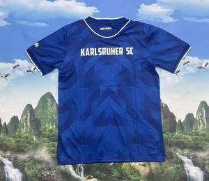 ชุดฝึกซ้อมฟุตบอลหลักของคาร์ลสวร์ค 2526 ระบายอากาศได้ดี ผลิตจากโพลีเอสเตอร์ 100% เสื้อฟุตบอลที่สามารถปรับแต่งได้ - Product Image 2