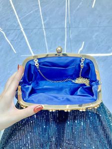 New Cross-border PU Clutch Party <b>Handbag</b> Urban Simplicity Women's Gift Evening Bridal Bag & Chain Closure Tanjing - Product Image 3