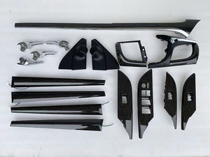 Maictop Nouvel éclairage d'ambiance Intérieur de voiture Lumière d'ambiance en bois Décoration de porte Moulure <span class=keywords><strong>Inter</strong></span> pour Toyota Hilux Revo 2016-2021 - Product Image 4