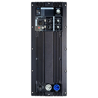 Yeni ısı emici, değişken hızlı Fan soğutma, devre donanım koruması ile PAL750 + CQ160 400W 2 kanallı aktif modül