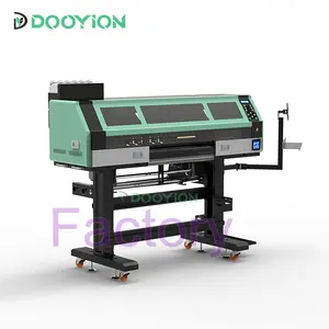 60cm 4 I3200 testina stampante DTF nuovo modello di trasferimento DTF macchina da stampa stampante DTF a getto d'inchiostro con agitatore di polvere 24 pollici