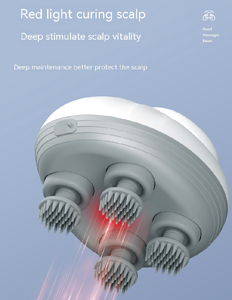 Portable Rechargeable <strong>Electric</strong> <strong>Head</strong> <strong>Massager</strong> Smart Multifunctional Scalp Treatment Device Massage Products - Product Image 1