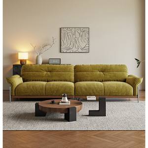 Foshan Antique Style trois places canapé droit ensemble grand chenille <span class=keywords><strong>tissu</strong></span> pour petit appartement salon - Product Image 3