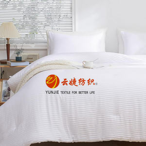 Algodón-Como Jacquard Microfibra Seersucker Ropa de cama Edredón Tela - Product Image 5