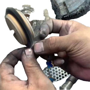 Brosse de <span class=keywords><strong>polissage</strong></span> robuste en poils d'autruche pour outil rotatif <span class=keywords><strong>Dremel</strong></span>, à noyau <span class=keywords><strong>bois</strong></span>/plastique, 1C2C4C6C, pour la fabrication de bracelets en jade - Product Image 4