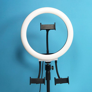Nuevo producto caliente al aire libre útil belleza anillo luz foto difusión lámpara fábrica 10 pulgadas escritorio relleno LED luz sin trípode - Product Image 5