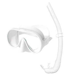 Masque de plongée ZMZ, lentille trempée monobloc, haute clarté, anti-rayures, équipement de plongée - Product Image 2