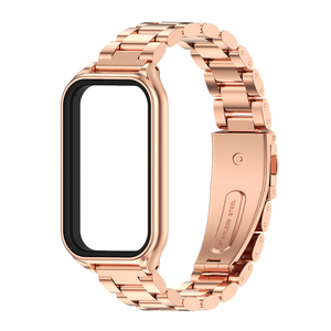 <span class=keywords><strong>Correa</strong></span> de tres cuentas activa <span class=keywords><strong>para</strong></span> Xiaomi Smart Band8, <span class=keywords><strong>correa</strong></span> de enlace con parachoques <span class=keywords><strong>para</strong></span> Redmi Band2 - Product Image 1