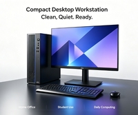 PC Set Lengkap Xinchuang Secure Office Towe 2.7GHz16GB 512GB NVMe SSD Compact 8L Chassis Stabilitas Tinggi untuk Pengadaan Pemerintah