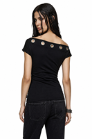 T-shirts pour femmes en fibre de bambou 100% anti-plis, imprimé léopard, coupe courte, style halter, avec logo personnalisé, usine certifiée OEM ODM, effet délavé