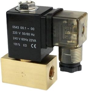 Fabrieksuitverkoop Elektrische Solenoïde Waterklep RVS Messing 6-160 bar Hoge Druk Klep DC, AC - Product Image 2