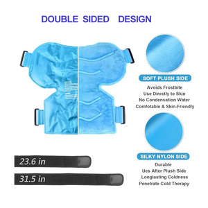 पुनः प्रयोज्य गर्म और ठंडा चिकित्सा जेल बर्फ पैक लचीला पॉलिएस्टर कंधे के लिए लचीला पॉलिएस्टर कंधे पैड - Product Image 6