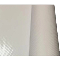 Bannière en vinyle rétroéclairé durable, imprimable recto-verso, brillant, laminé/avec dos blanc/occultant