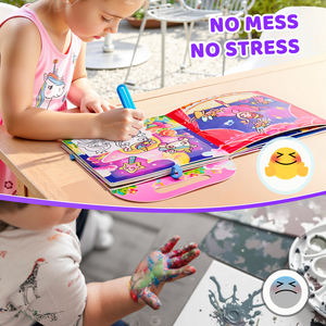 หนังสือระบายสีพกพาสำหรับเด็กเล็ก ยี่ห้อ Joycat ของเล่นเด็กขายดี ของขวัญสำหรับเด็กผู้หญิง ชุดศิลปะสำหรับเดินทาง หนังสือระบายสีน้ำ - Product Image 3