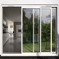 Ventanas Corredizas de Aluminio para Casas Pasivas Australianas, Ventanas Modernas con Doble Vidrio Insonorizante
