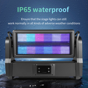 ไฟสโตรบเคลื่อนที่ 1000w RGB 3in1 LED 16 ช่องสัญญาณ สำหรับการแสดงบนเวทีกลางแจ้งและคอนเสิร์ต ลดราคาพิเศษ - Product Image 2