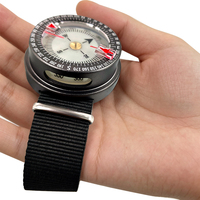 Montre boussole miniature étanche pour la plongée sous-marine