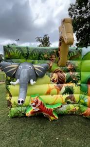 3D 사파리 동물 사진 벽 사파리 셀카 스테이션, 풍선 야생 동물 공원 셀카 스테이션, 판매용 풍선 배경 - Product Image 6