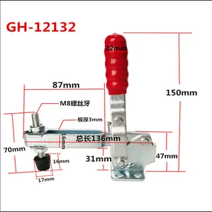 Equipamento agitador braçadeira de tubo personalizada braçadeira de alternância zincada gh-12132