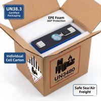 Cellule de batterie prismatique au lithium-ion ternaire NMC CATL 3,7 V 150 Ah, 4000 cycles, décharge 2C, pour véhicules électriques, chariots élévateurs, AGV, systèmes solaires, ESS, UPS
