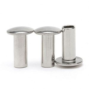 Rivets semi-tubulaires de haute qualité sur mesure, en acier inoxydable, finition brillante, norme ISO, marque Saitong, origine Chine, 85-90 - Product Image 3