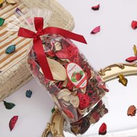 Fournisseur direct d'usine, sachet de fleurs séchées d'aromathérapie végétale naturelle, sachet de pétales parfumés pour le salon, pot-pourri parfumé