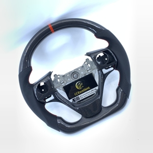 <span class=keywords><strong>พวงมาลัย</strong></span>คาร์บอนไฟเบอร์ปลอมแปลงสีแดงสำหรับ<span class=keywords><strong>2014</strong></span> 2015 2016 2017 2018 corolla/<span class=keywords><strong>2014</strong></span> 2015 2016 2017 2018 RAV4/2021Toyota Vios GRS - Product Image 3