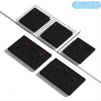Fabricant d'interrupteurs muraux Commerce extérieur transfrontalier Prise d'interrupteur standard britannique 13A Usine de panneau de prise USB multifonction