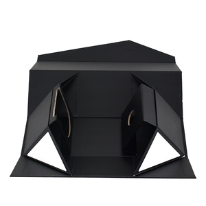Custom <b>Black</b> Wine Gift <b>Box</b> with UV Coating Sponge Lining High End Cardboard Packaging Custom Sizes & Trusted Supplier - Product Image 5
