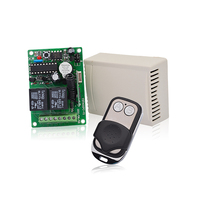 YET402PC contrôleur 2 canaux DC12V DC24V récepteur RF contrôleur sans fil commutateur avec deux télécommandes