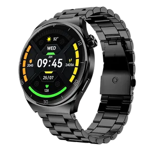 SMA Smart Care G5 jam tangan pintar 1.43 inci 2024 jam tangan pintar layar sentuh penuh bulat AMOLED luar ruangan gps kualitas tinggi