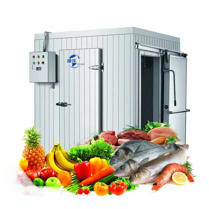 Industriekühlraum Kühllager mit Verflüssigereinheit für Fleisch/Gemüse Kühlkühlraum