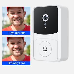 <span class=keywords><strong>Sonnette</strong></span> vidéo WiFi alimentée par batterie Téléphone de porte vidéo Caméra de <span class=keywords><strong>sonnette</strong></span> intelligente <span class=keywords><strong>avec</strong></span> <span class=keywords><strong>carillon</strong></span> - Product Image 3