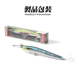Hunthouse <span class=keywords><strong>3D</strong></span> ojos ABS plástico gran aguja palo Jerkbait pesca Wobblers hundimiento lápiz duro señuelo de pesca - Product Image 6