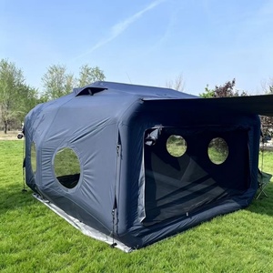 Grande tente cabine en toile TC de <span class=keywords><strong>10</strong></span> mètres carrés, respirante, multi-fenêtres, gonflable, pour utilisation en <span class=keywords><strong>camping</strong></span> en plein air - Product Image 5