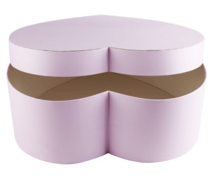 Các tông Mới Màu Hồng Valentine trái tim hộp hoa bao bì bán buôn Hộp Trái Tim cho hoa trái tim carton - Product Image 5