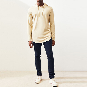 2020 de alta calidad de manga larga con capucha <span class=keywords><strong>Vieira</strong></span> estilo raglan Camiseta para los hombres - Product Image 1