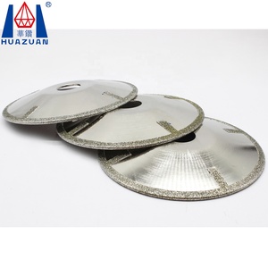 HUAZUAN 125mm mármol continuo diamante Masonrny ángulo <span class=keywords><strong>Drinder</strong></span> discos hoja de sierra para piedra - Product Image 6