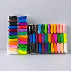 High Safety Standard Modeling Clay <b>Set</b> Vivid Colors DIY Handcraft <b>Toys</b> Reusable Play Clay - Product Image 1